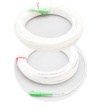 ISO9001 cable de fribra óptica del descenso del PVC OFNR FTTH para CATV