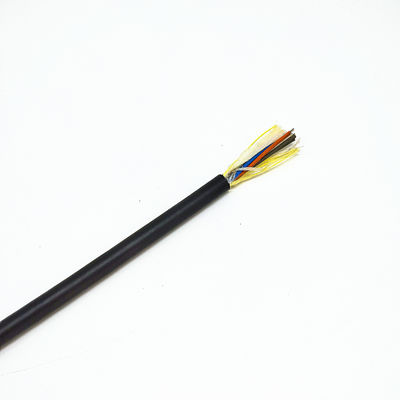 Cable de fribra óptica del filamento del HDPE ISO14001 CATV 250um 12