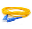 Cordón de remiendo a dos caras de la fibra óptica del SC/del PVC LSZH G657A del UPC LC/UPC 2.0m m 3.0m m