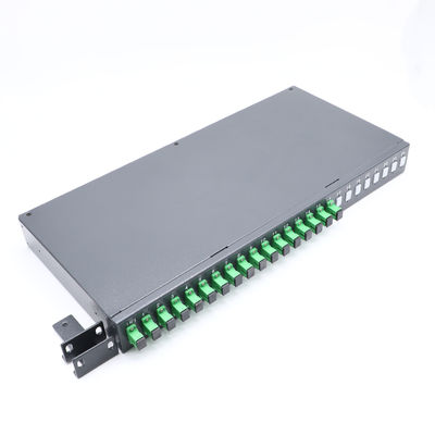 divisor del PLC de la fibra óptica del soporte de estante del OEM 50dB los 0.5m