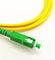 Cable del cordón de remiendo de la fibra óptica del simplex 3.0m m del SC APC
