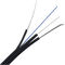 Cable de fibra óptica de la base de ISO14001 LSZH G652D 12