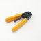 Pelacables del cable de descenso de la chaqueta de amarillo de la herramienta de FTTB FTTH