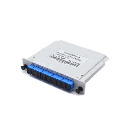 Tipo divisor pasivo azul del casete del Plc 1x8 de SC/UPC