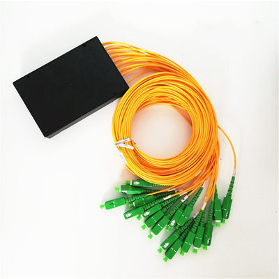 ABS 1*8 encajonado con el divisor del Plc de la fibra óptica del conector del Sc APC